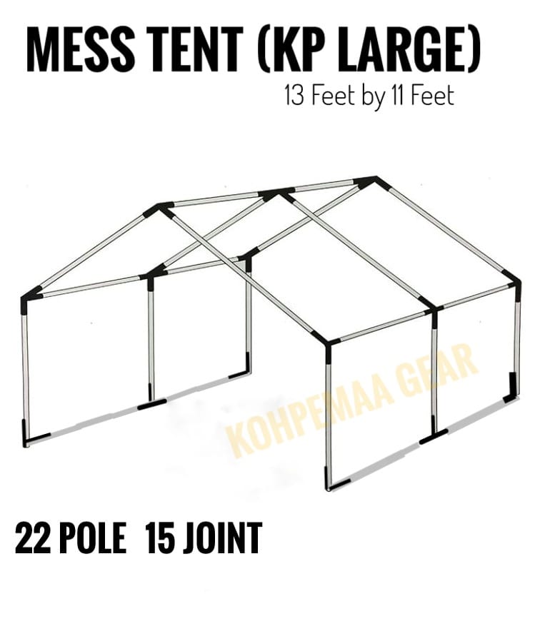 Mess Tent 13×11 feet